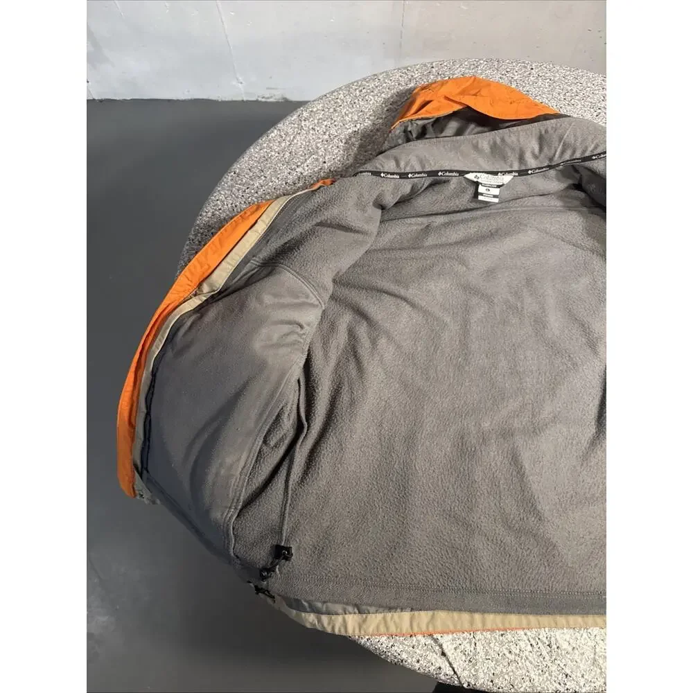 Columbia Omni-Shield 3-in-1 Interchange Hooded Jacket Orange Brown Men's L